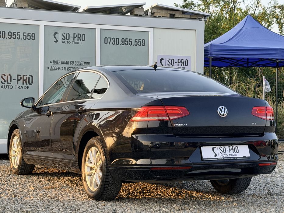 Volkswagwn Passat B8 2017 1.6TDI AUTOMAT/RATE DOAR CU BULETINUL/Avans 0/Livrare Gratuita
