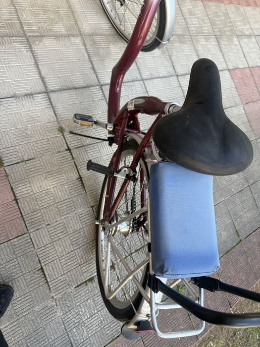 Bicicletă damă / oraș 28” – 6 viteze – scaun pasager – stare bună