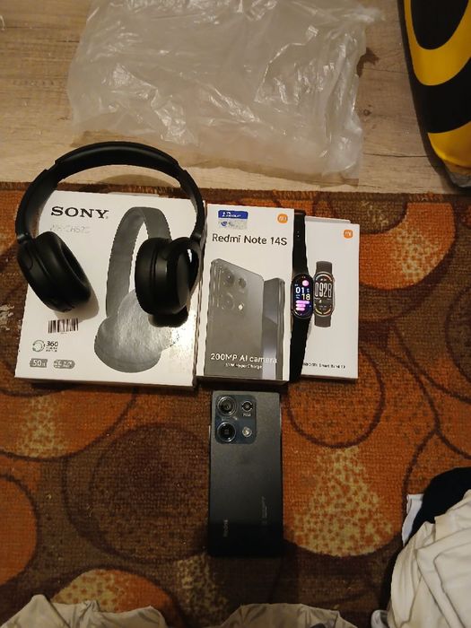 Redmi note 14s quloqchin va mi band 10