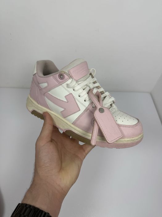 Off-White Out Of Office Roz/Alb - Stare foarte bună