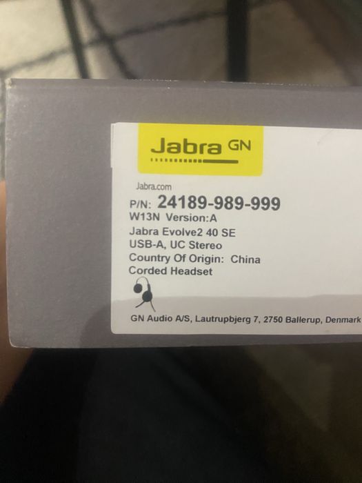 Слушалки Jabra Evolve2 40