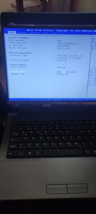 Placa de baza Medion Akoya E6228 E6227 - intel i3-2370m Funcționala