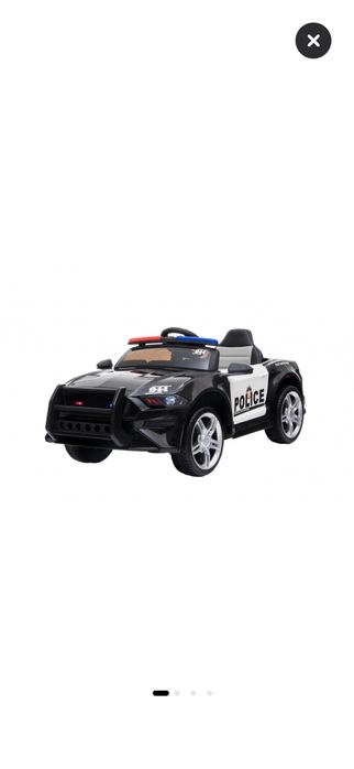 Masinuta electrica cu telecomanda politie
