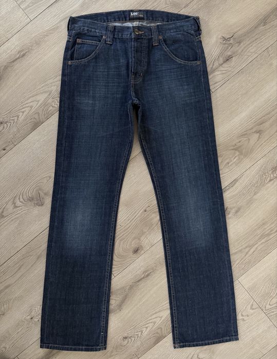 Blugi LEE Jeans Flint Albastru Barbati | Marime 32 x 34 (Talie 86 cm)