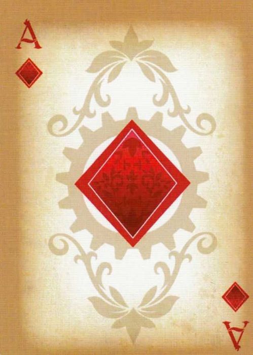 Коллекционные игральные карты Alice, размер 7х12см