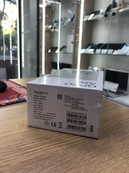 Oppo a78 256gb (p25)