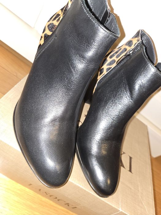 Botine / ghete Lasocki, ca noi, piele, 37