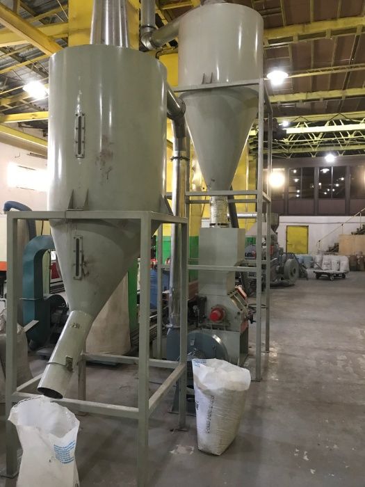 продается полный комплект оборудования по производству ДПК