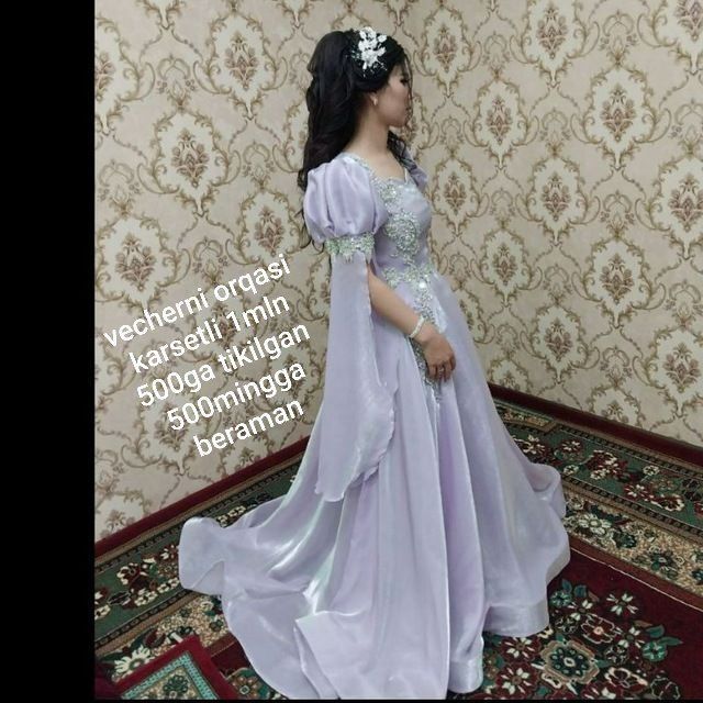 Vecherni ko'ylak yangi