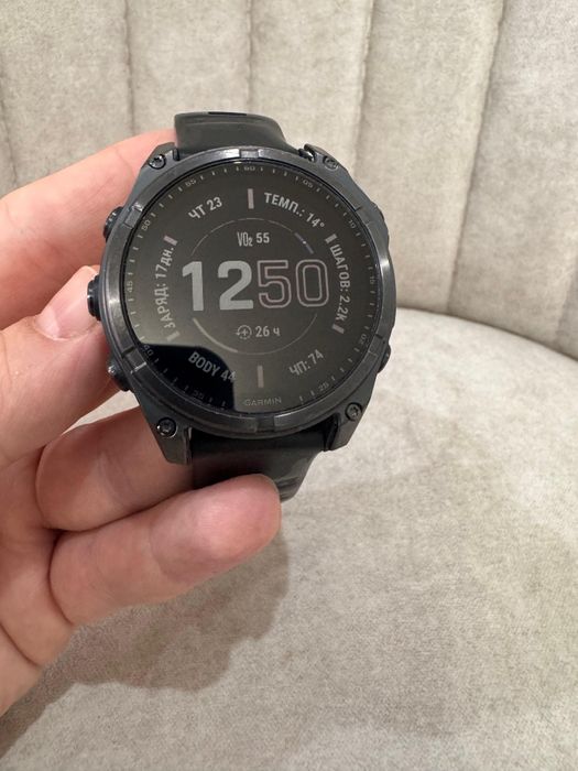 Garmin Fenix 8 Sapphire Solar 47 мм