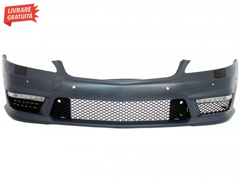 Bara Fata Mercedes S-Class W221 (2005-2012) S63 S65 Design cu Grila Ce