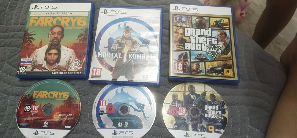 Ps 5 игры  3 штуки