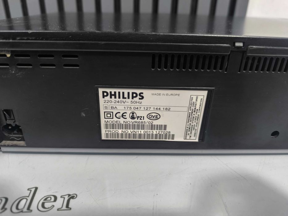 VHS Philips VR 685 Hi-Fi Stereo ShowView