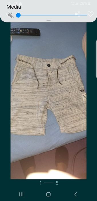 Vând pantaloni scurți copii firma zara
