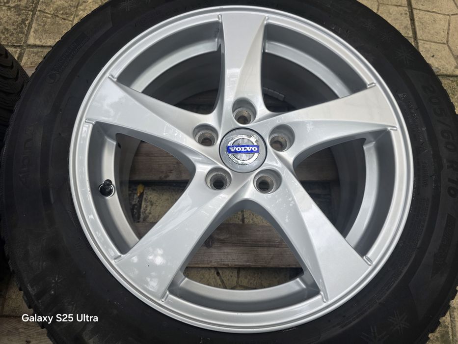 Лети джанти 16ки 5х108 Volvo + зимни гуми 205/60/16