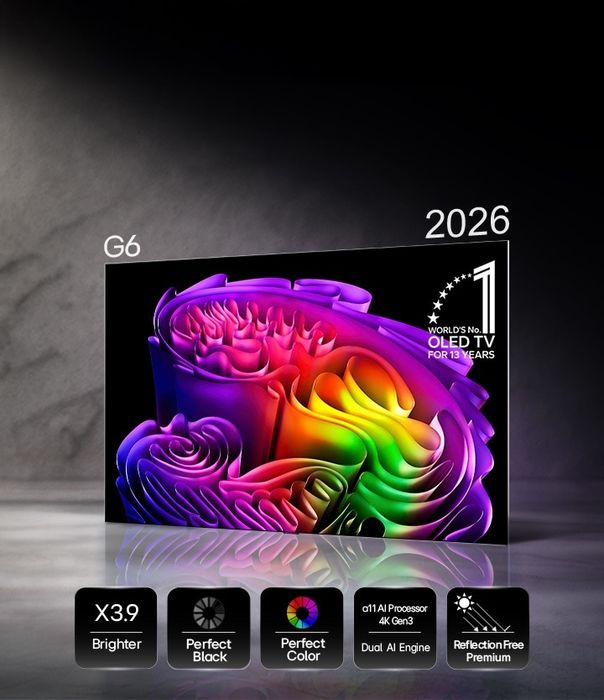 Премиум телевизор LG 55/65/77 C6 G6 Oled Evo AI От официального дилера