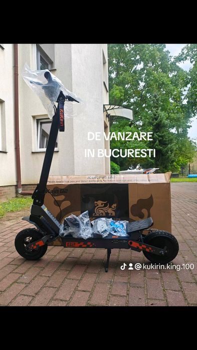 Trotineta electrica KUKIRIN G2 2026 NOUA sigilata în cutie scuter 800w