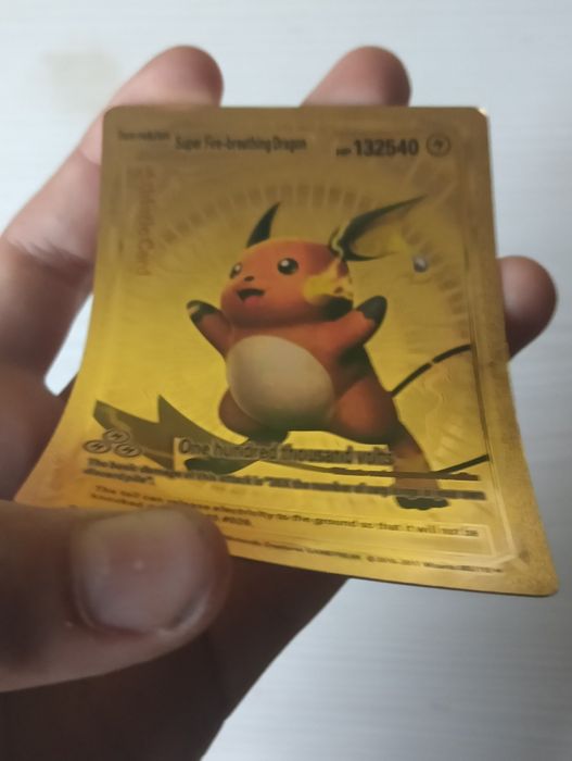 Raichu de aur nou
