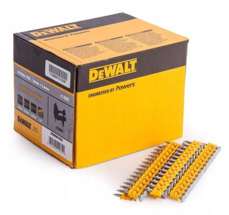 Пирони Dewalt DCN8901025 за бетон 2.6 ×25мм 1005 бр.