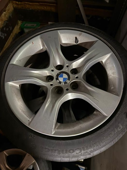 Set 4 roți originale BMW R17 – 225/45 R17 Continental