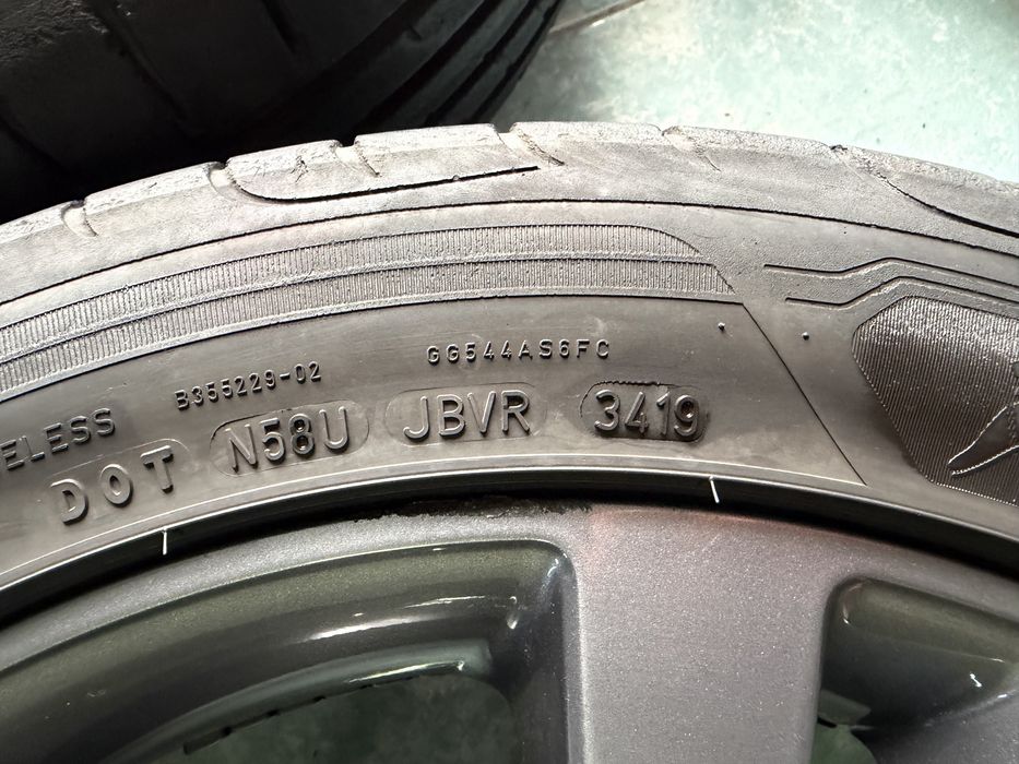 Jante aliaj R18 originale Mercedes Vito W447 V-Class 245/45/18 vara