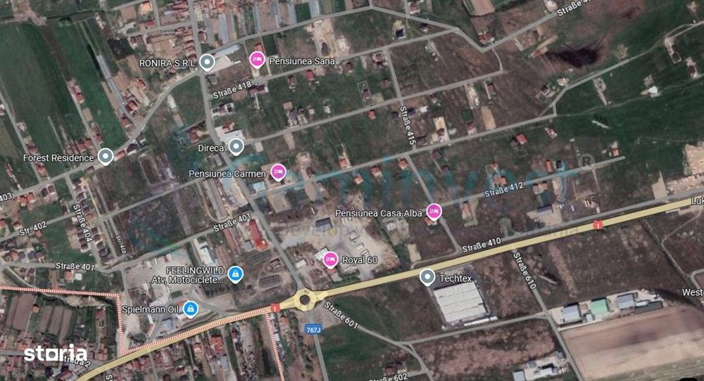 Teren intravilan 1200 mp de vanzare, Osorhei Gaminvest V3832