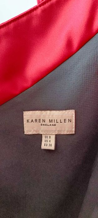 Vând rochie de ocazie Karen Millen, măsura 36, negru cu rosu