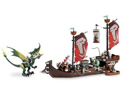 Lego 7048 LEGO Castle Тролски военен кораб fantasy era Troll Warship