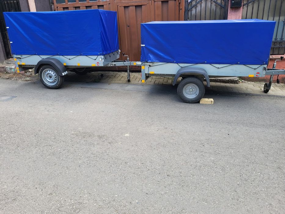 Remorca de închiriat 750kg,cu prelata