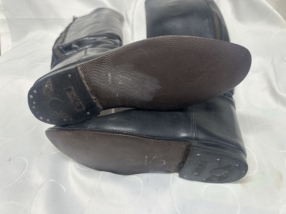 Cizme piele groasa, lucrate manual   -Regent