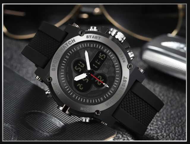 Новые спортивные мужские часы - гарантия - доставка