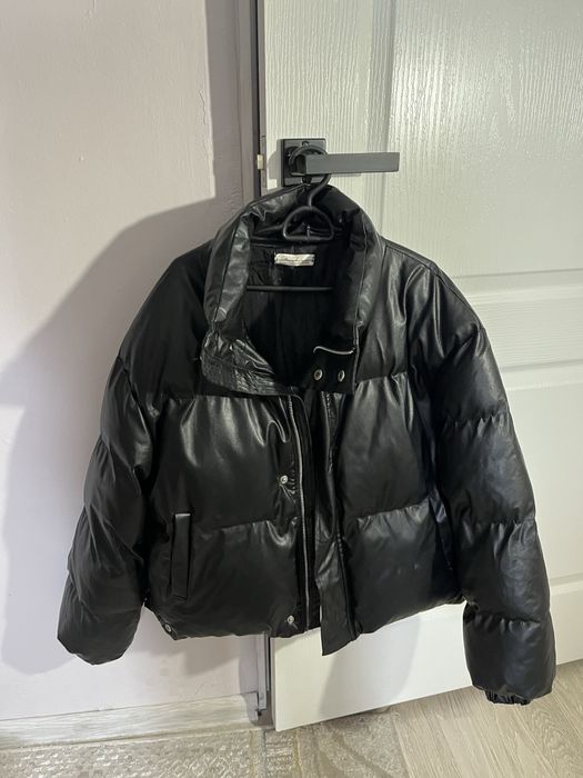 Женская кожанная курта