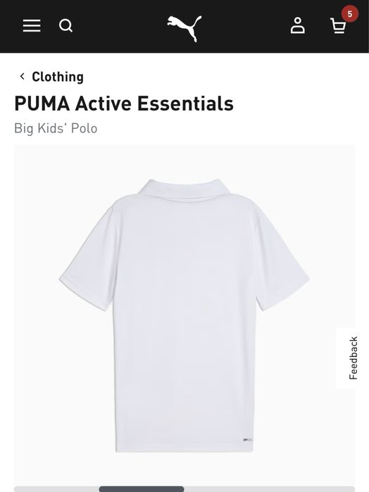 Поло Puma для мужчин