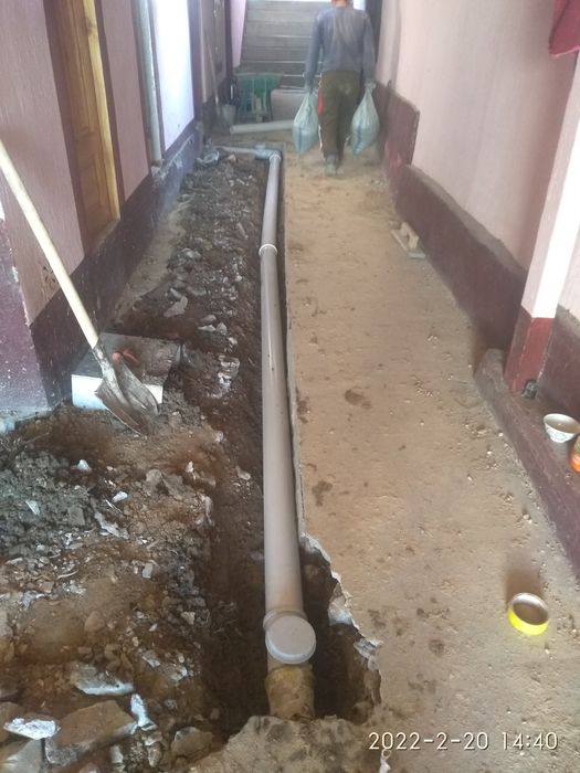 Урачи каналезатся ура тиранша казилма ишларини тошкен буйлаб казиймиза