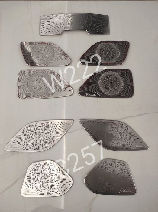 Mercedes AMG W223 W464 W222 w167 x167 BURMESTER 3D 4D BURMESTER капаци