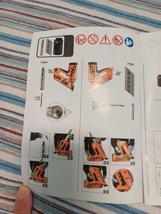 Paslode IM360Ci - Като нов!  за покриви, рамки, дърводелство