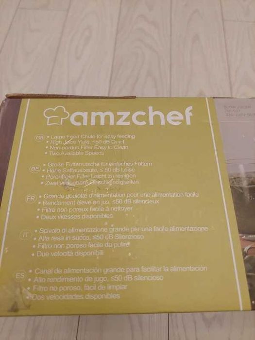 Storcator slow juicer amzchef ZM1507