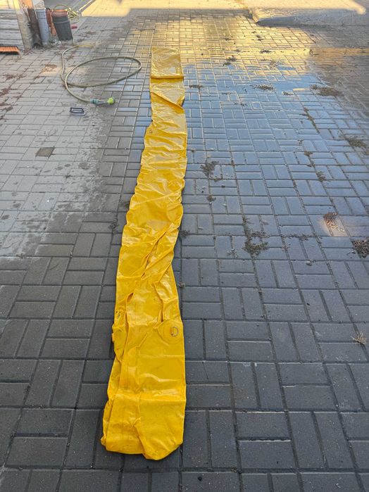 Barieră anti-inundații 7,32 m PVC, reutilizabila, NOU