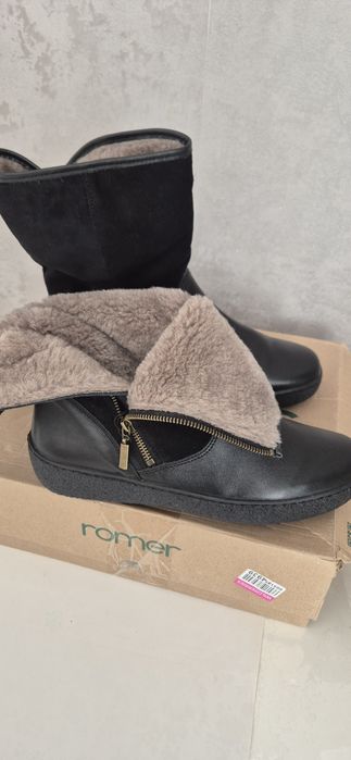 Новый сапоги замша кожа