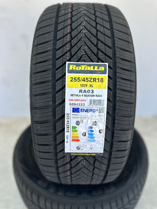 Нови всесезонни ROTALLA SETULA 4 SEASON RA03 255/45R18 103Y XL НОВ DOT