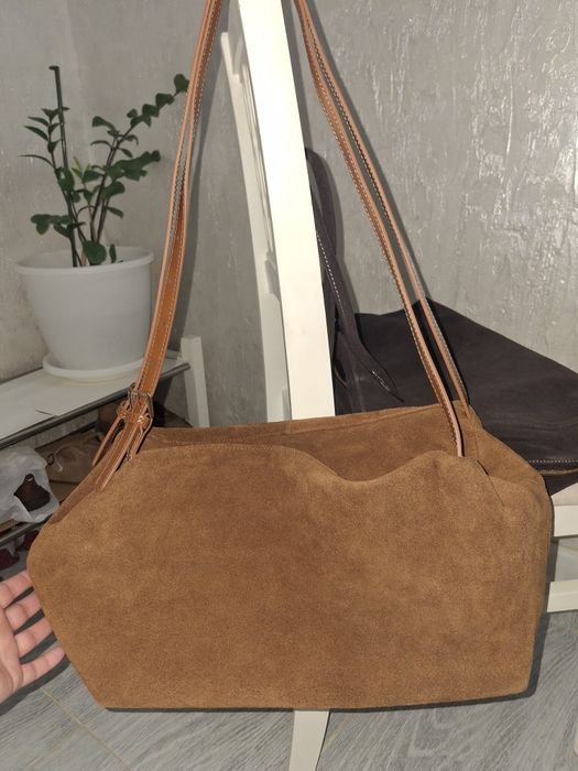 Сумка нат.замша, очень удобная