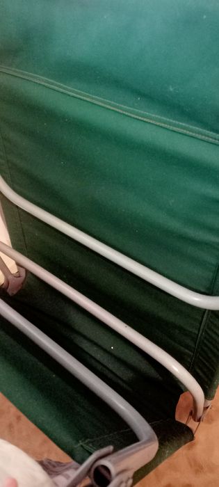 Раскладушка зелёная