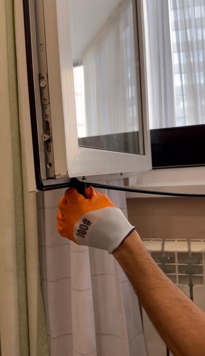 Ремонт окон и дверей. Откосы. Подоконники. Стеклопакеты. Ручки. Петли.