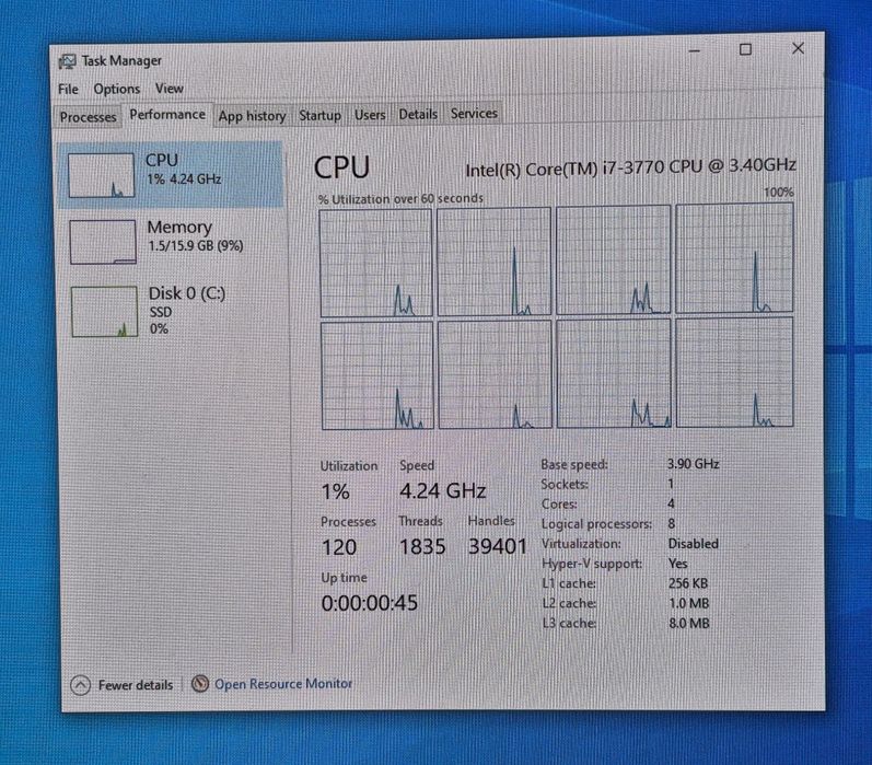 Kit gaming i7 16GB RAM