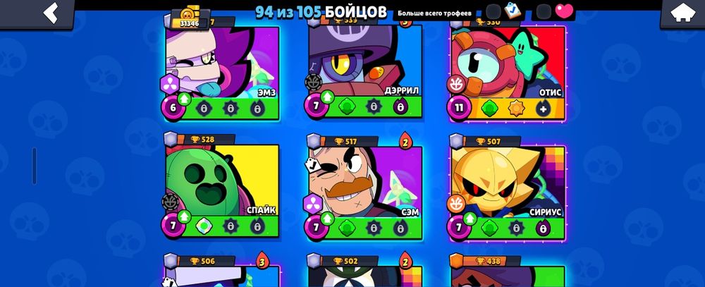Аккаунт Brawl Stars.