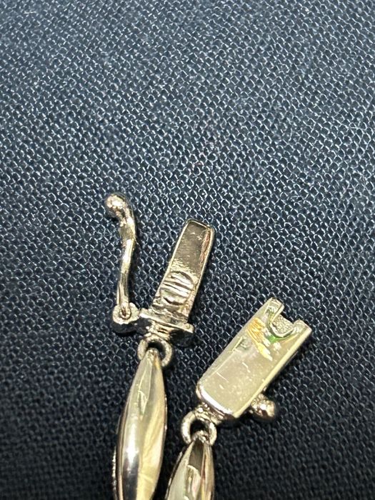 Колье белое золото 14карат