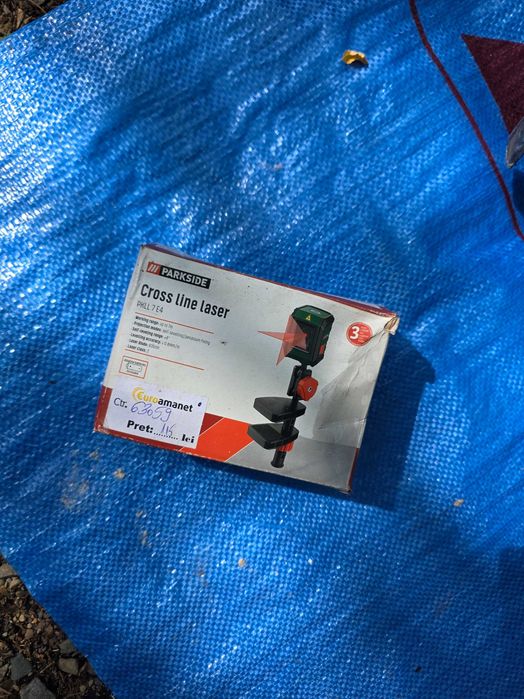 Laser cu linii în cruce Parkside PKLL 7 E4 – Nou