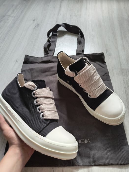 Rick Owens Ramones low jumbo laces 40 41 45