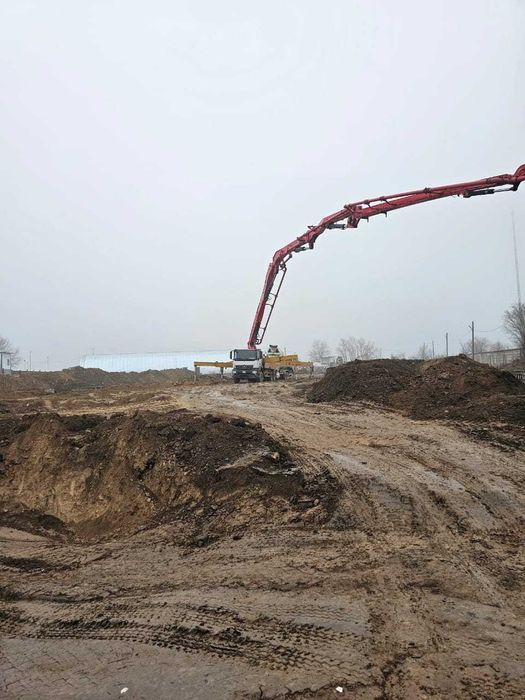 Бетонные работы.