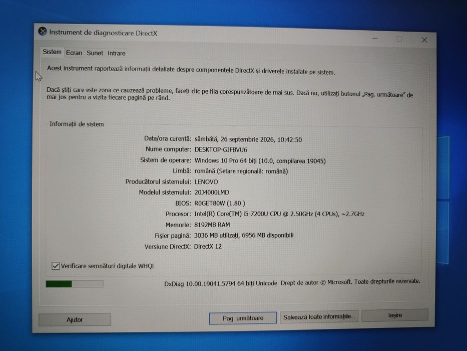 Lenovo Thinkpad L470 / i5/ 8 GB RAM/ ssd 256 gb